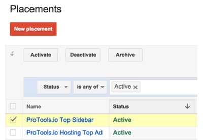 Introduction to Google DFP: Using Placements