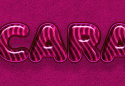 Consejo rápido: Crea un efecto de texto de caramelo en Photoshop