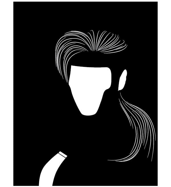 Initial Hair Strokes