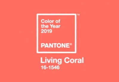 Color Pantone del Año 2019: Living Coral 