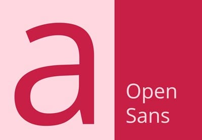 Schriftarten ähnlich wie Open Sans