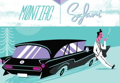 Crea una Publicidad de Auto Clásico de los 50s