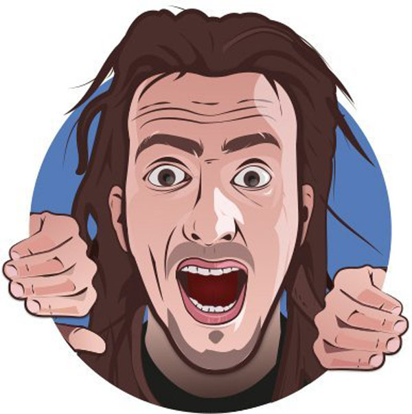 Christophe Ledent Self Portrait