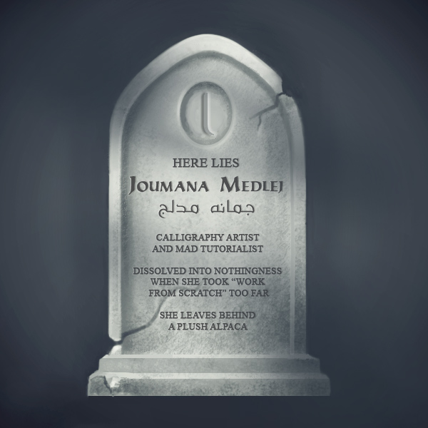 Joumana Medlej Gravestone