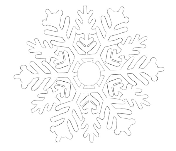 The Final Snowflake Sketch