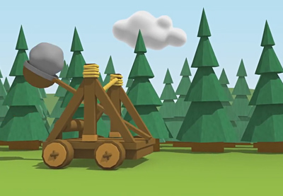 Crea una animación dinámica de catapulta en Cinema 4D: Parte 2