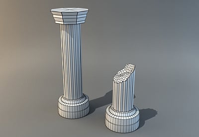 Quick & Easy Pillars in 3ds Max
