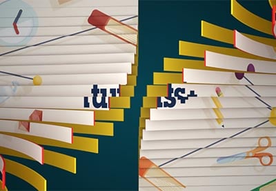 Span a Texture Across Folding Splines in C4D