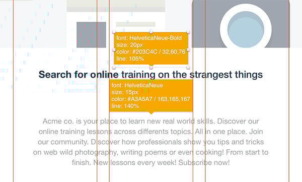 Using Sketch Measure to add anotations
