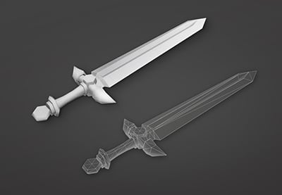 How to Create a Low Poly Sword in 3DS Max: Part 1