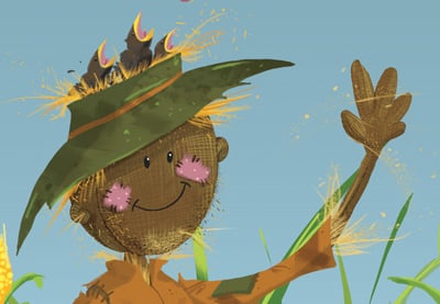 How to Create Organic Textures for the Scarecrow in Adobe Photoshop