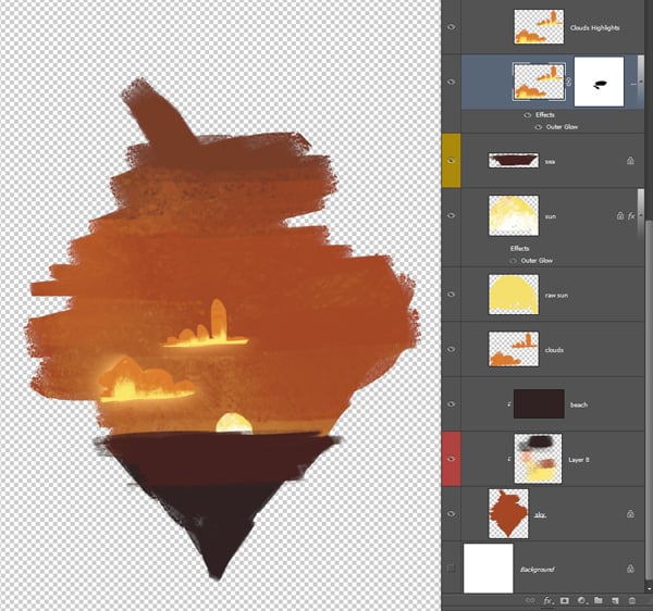 Cloud Glow Mask Paint