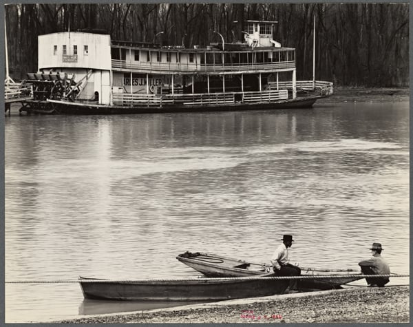 Walker Evans Ferry and River Men 1936