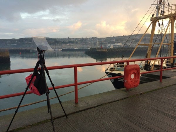 bramping time-lapse setup