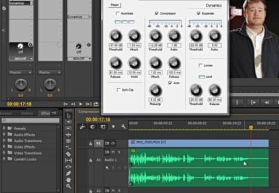 How to Clean Up Audio With Expanders and Gates in Adobe Premiere
