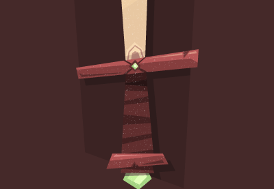 Wie man ein Cartoon-ähnliches Elementarschwert in Adobe Illustrator erstellt