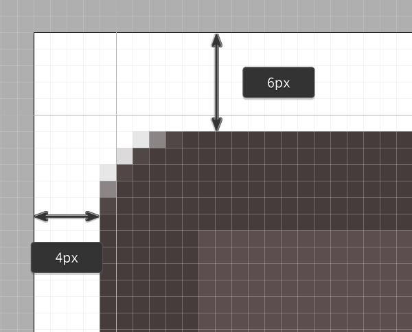 outline using stroke