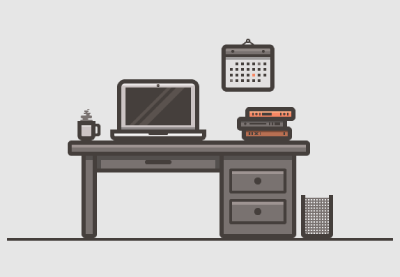 How to Create a Desk Scenery Illustration Using Adobe Illustrator