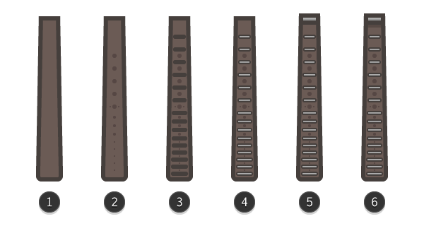 Decorate the guitar neck