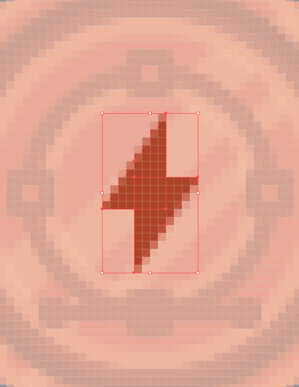 adding the lightning strike to the medal icon