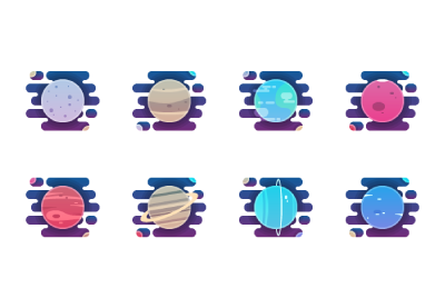 How to Create a Solar System Planets Icon Pack in Adobe Illustrator