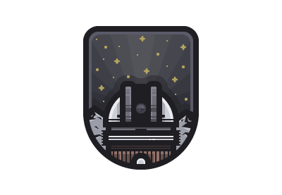 How to Create a Space Observatory Badge in Adobe Illustrator