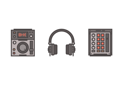How to Create a DJ Themed Icon Pack in Adobe Illustrator