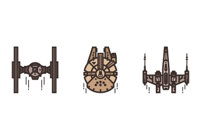 How to Create a Star Wars Themed Icon Pack in Adobe Illustrator