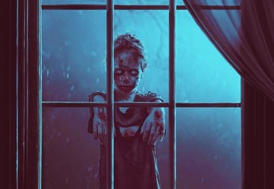 Cómo crear una manipulación fotográfica de una escena de miedo en una ventana con Adobe Photoshop
