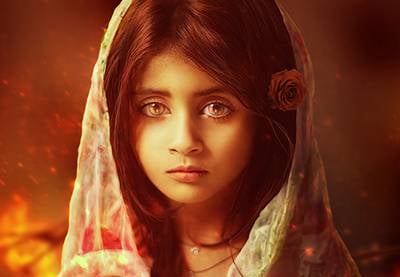 Cómo crear una emotiva manipulación fotográfica de una escena de fuego en Adobe Photoshop