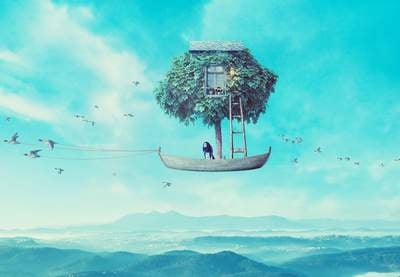 Crear una Manipulación de Foto de un Bote Surrealista con Adobe Photoshop