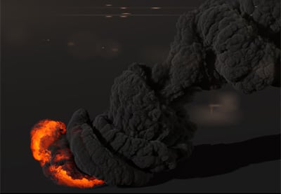 Create a Fireball with 3D Studio Max and FumeFX