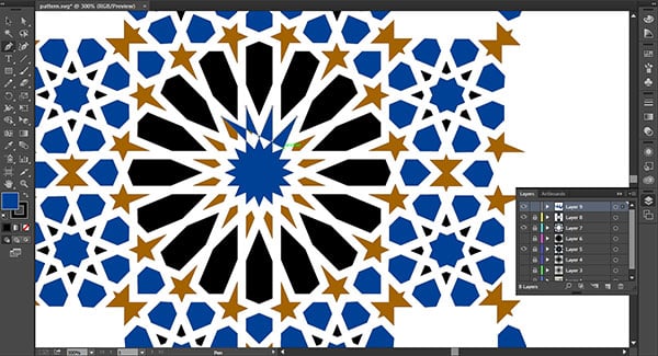 Altering the pattern