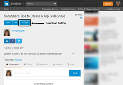 ¿Cómo Descargar Archivos de SlideShare Gratis?