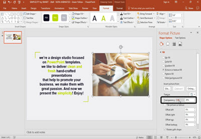 كيفية عمل صورة شفافة على "بوربوينت"
بطريقة سريعة