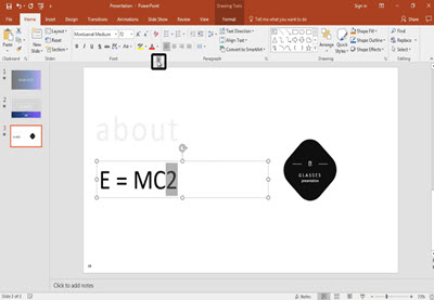 How to Superscript Text in PowerPoint in 60 Seconds