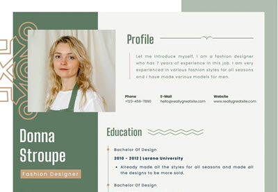 20+ Best Free Canva Resume CV Templates to Download for 2025