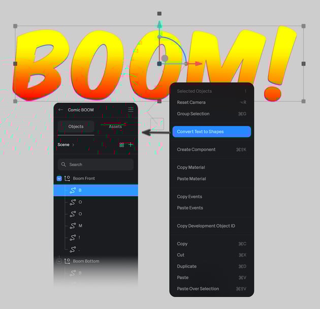 Adjust gradient direction