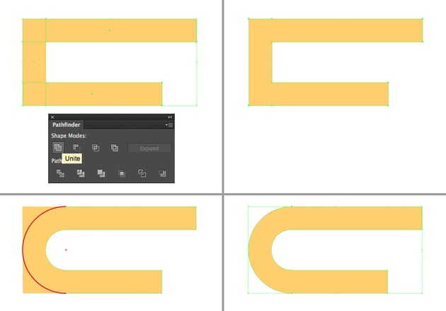 Unite all shapes in the Pathfinder