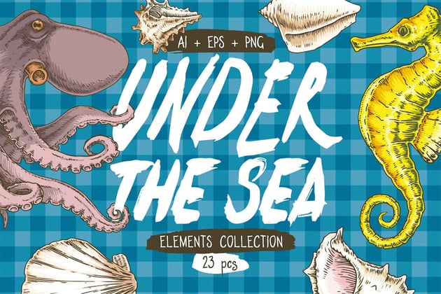 Under the Sea elements collection