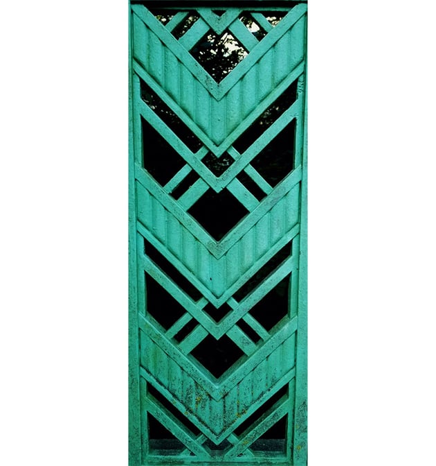 Washington DC bridge art deco accent feature