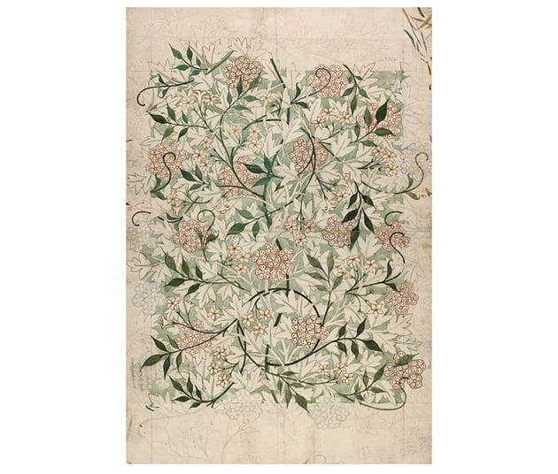 William Morris 'Jasmine' wallpaper