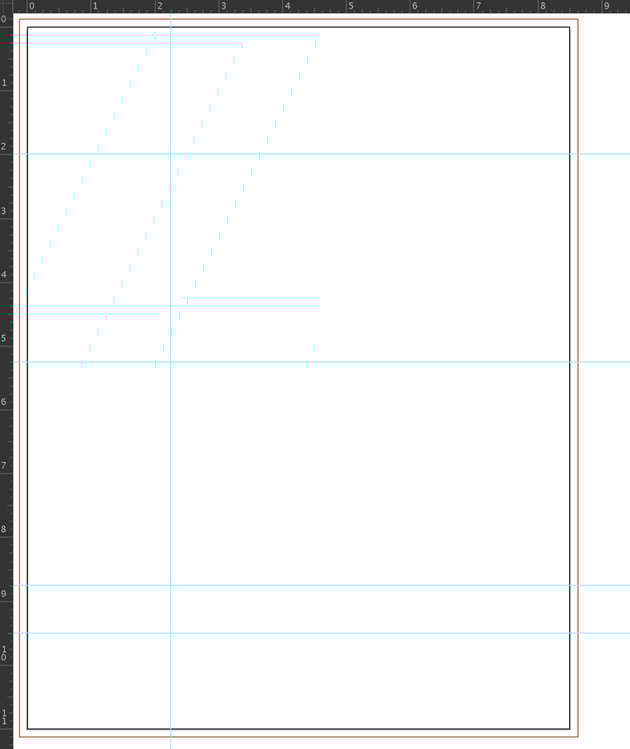 adobe Illustrator show rulers drag drop and guides flyer template event flyer 