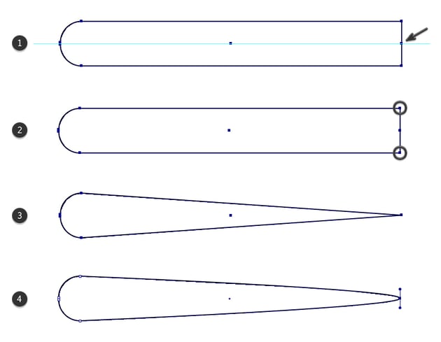 how to create a simple tentacle shape