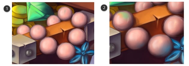 Render of the pearls