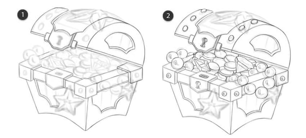 Delopment of the line art