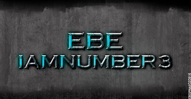 User Era shared their result from a futuristic text effect tutorial by Dylan Roberson