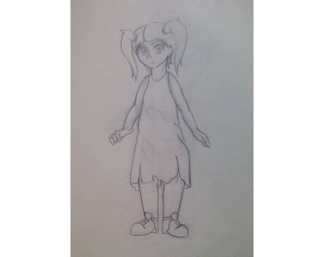 User Thorn shared their result from a cartoon figure drawing tutorial by Carlos Gomes Cabral