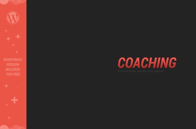 COACHING website template