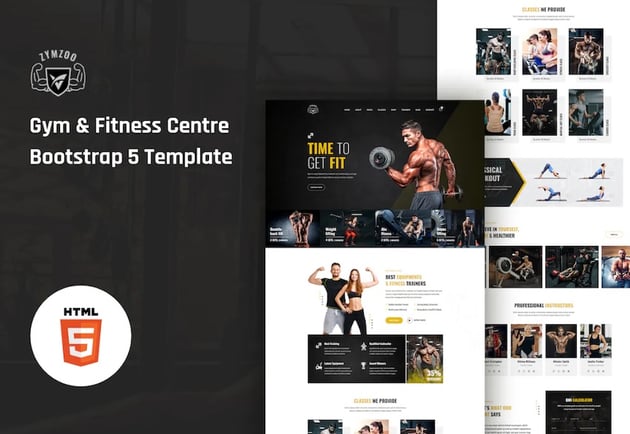 zymzoo website template